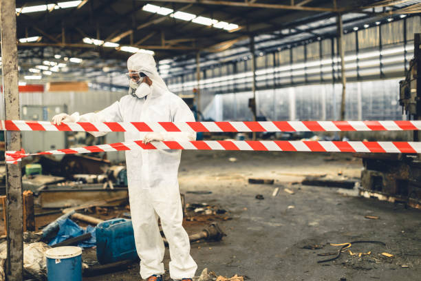 Professional Biohazard technician working in Taylor, AZ